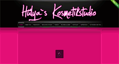 Desktop Screenshot of hulyas-kosmetikstudio.com