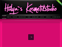 Tablet Screenshot of hulyas-kosmetikstudio.com